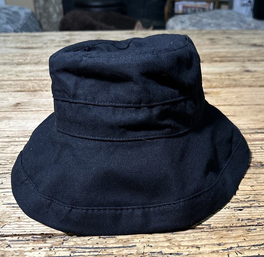Scala Adult One Size Black UPF 50+ Bucket Hat NWT - Picture 1 of 11